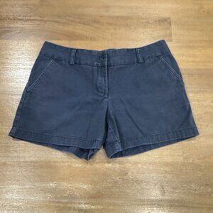 J. Crew City Fit Navy Shorts